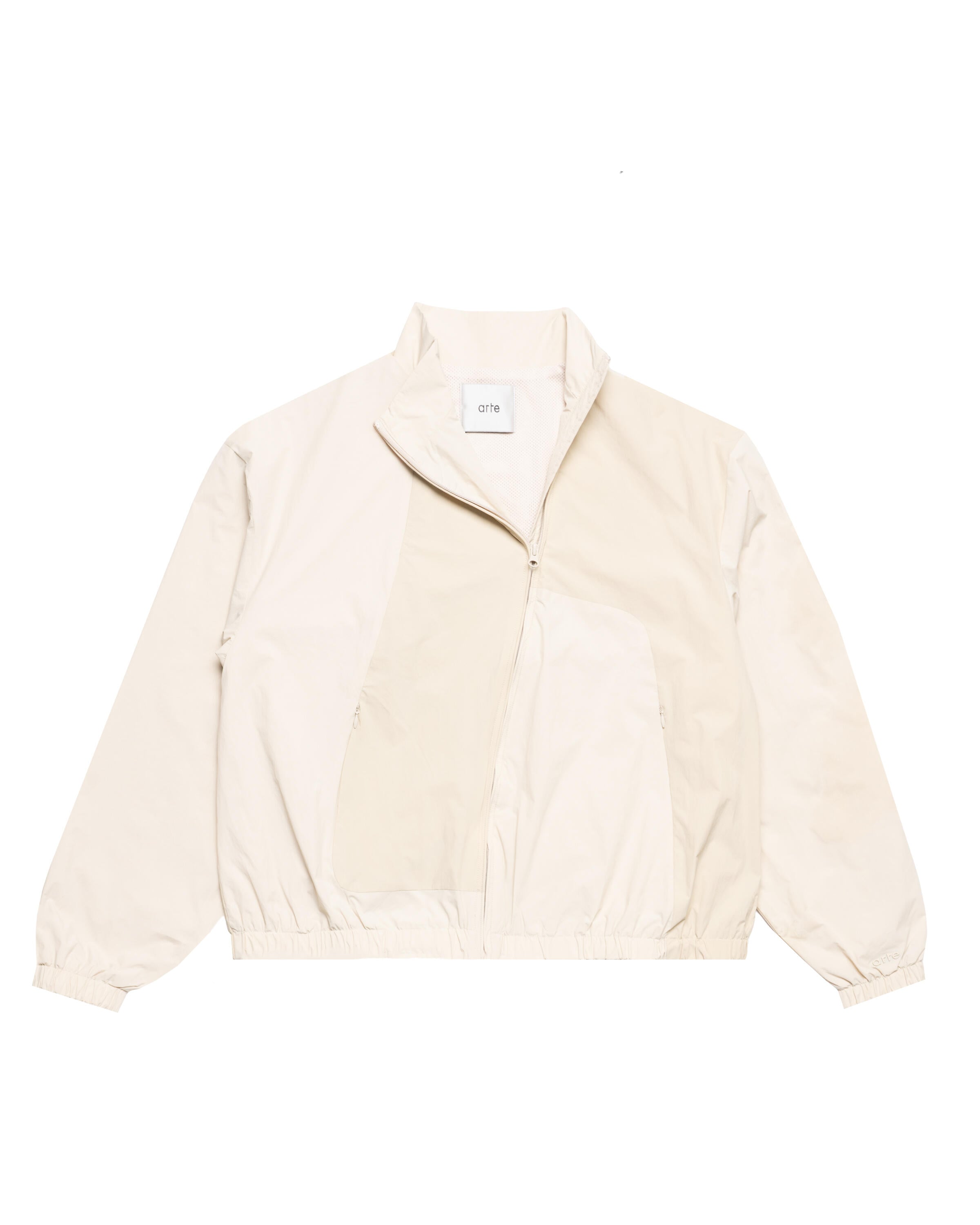 Arte Antwerp Curve Zipper Jacket | SS26-037J-CRM | AFEW STORE